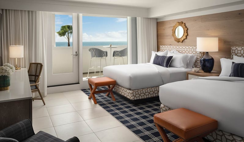 Hotel Del Coronado - Cabana Ocean Front Double Bed